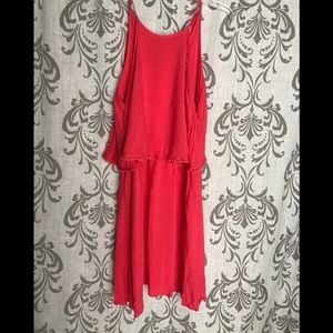 Womens XL xhilaration dress with tie in back